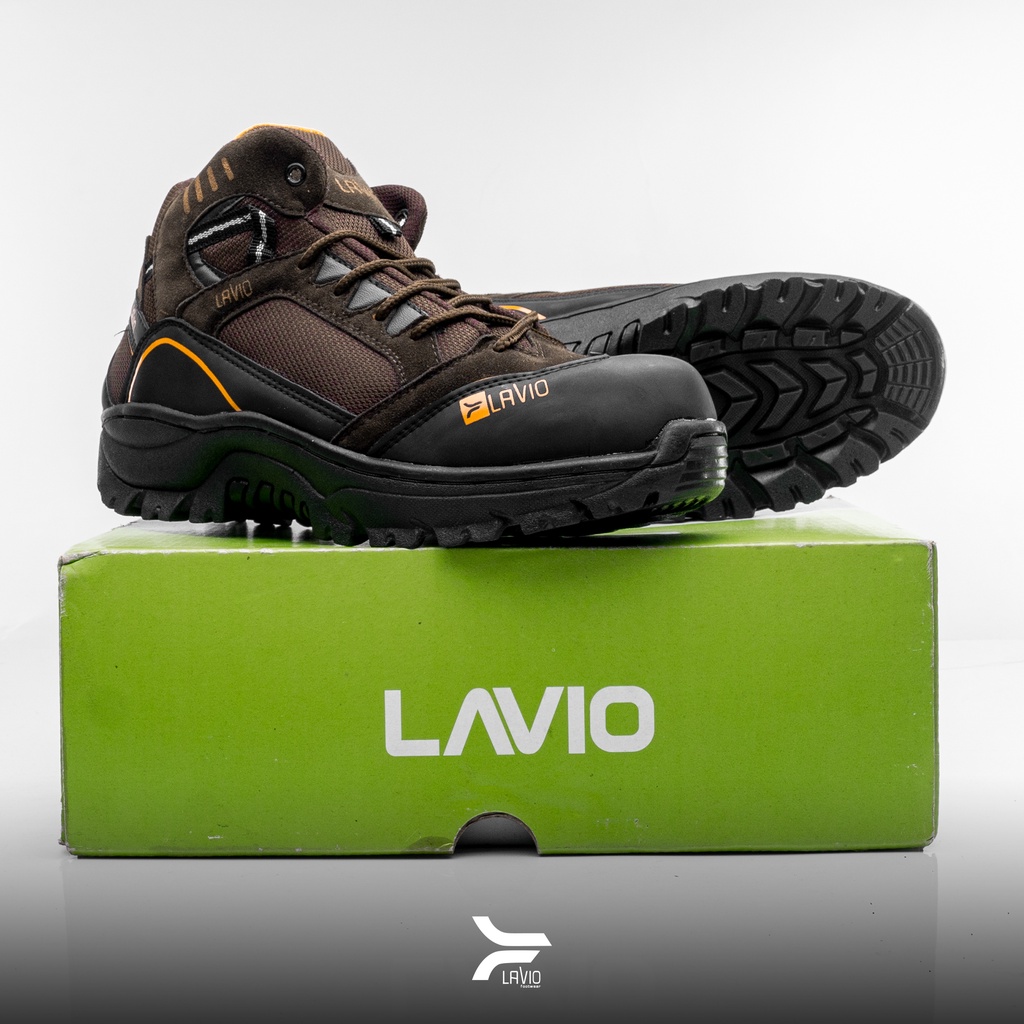 Sepatu Safety Boots Pria Terlaris Lavio Galen Best Quality