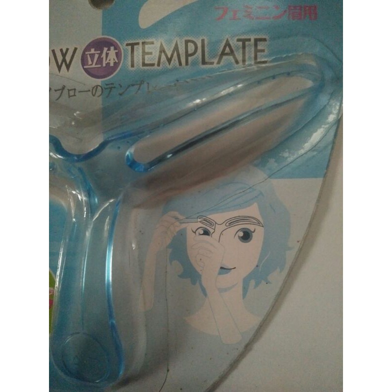 Eyebrow template cetakan alis alat pembantu membuat alis
