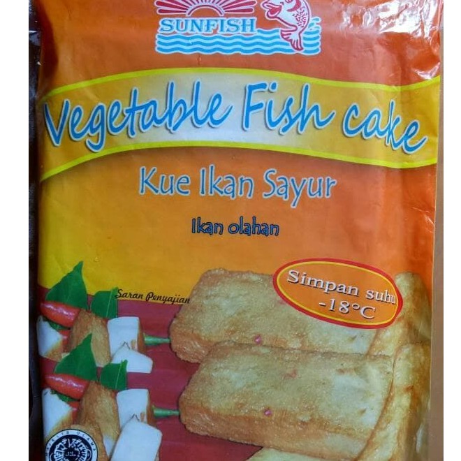 

sunfish vegetable fish cake/kue ikan sayur 500gr