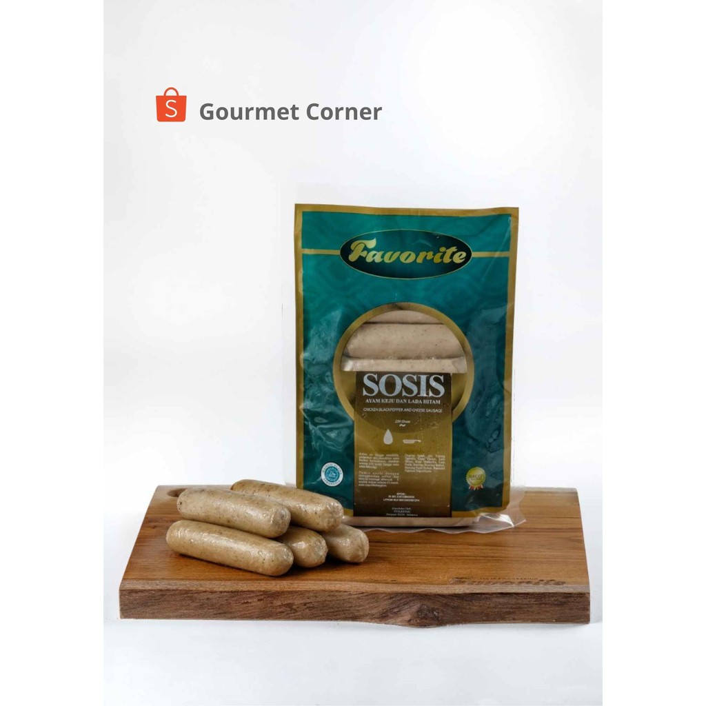 

CHICKEN BLACKPEPPER CHEESE PREMIUM SAUSAGE by Favorite
