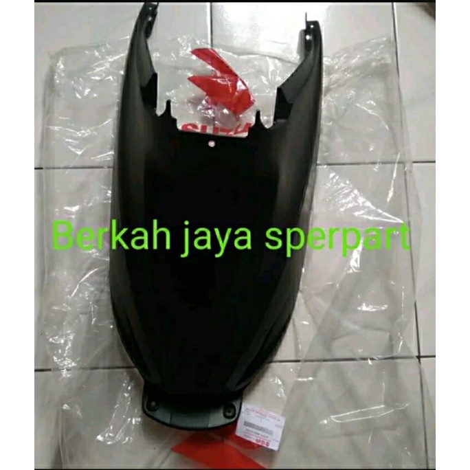 cover tutup mesin cover bawah jok spin 125 ori
