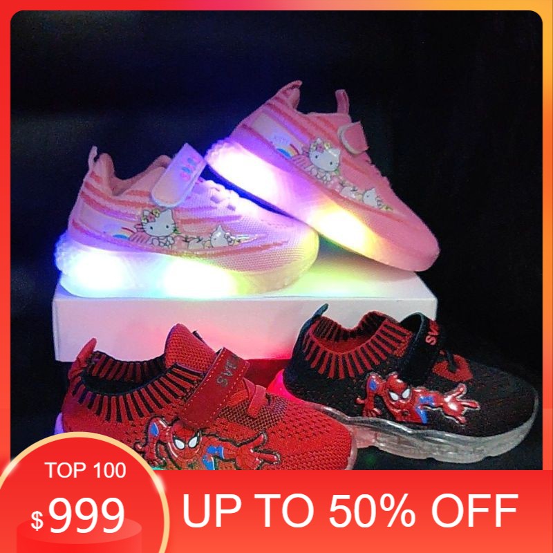 BARU sepatu svekes sepatu anak lampu cute Sepatu sneaker perempuan