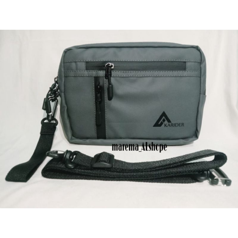 Tas handbag / tas slempang /tas slingbag, anti air KARIDER pria wanita