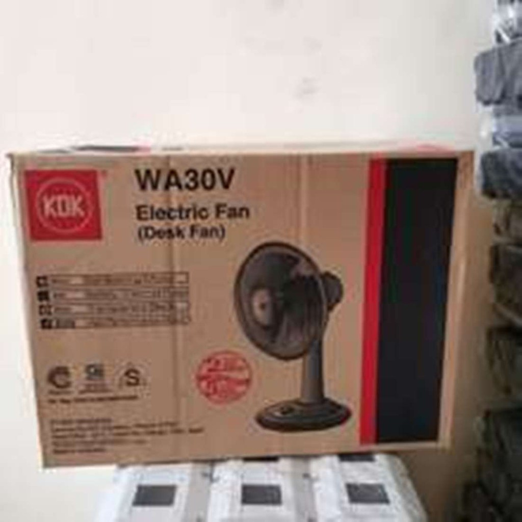 Kipas Angin Duduk Meja / Desk Fan KDK | WA 30 V 12 INCH 30CM