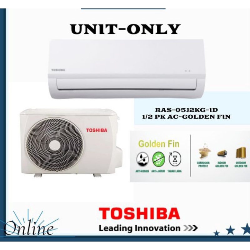 AC TOSHIBA 1/2PK HEMAT LISTRIK