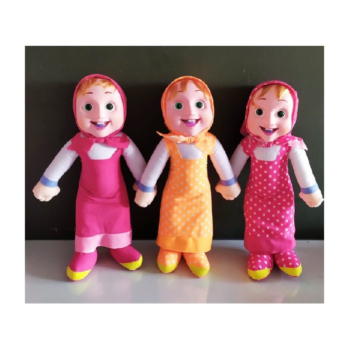 Bear Diskon Boneka Masha Promo Karakter and Marsha XL The SIze