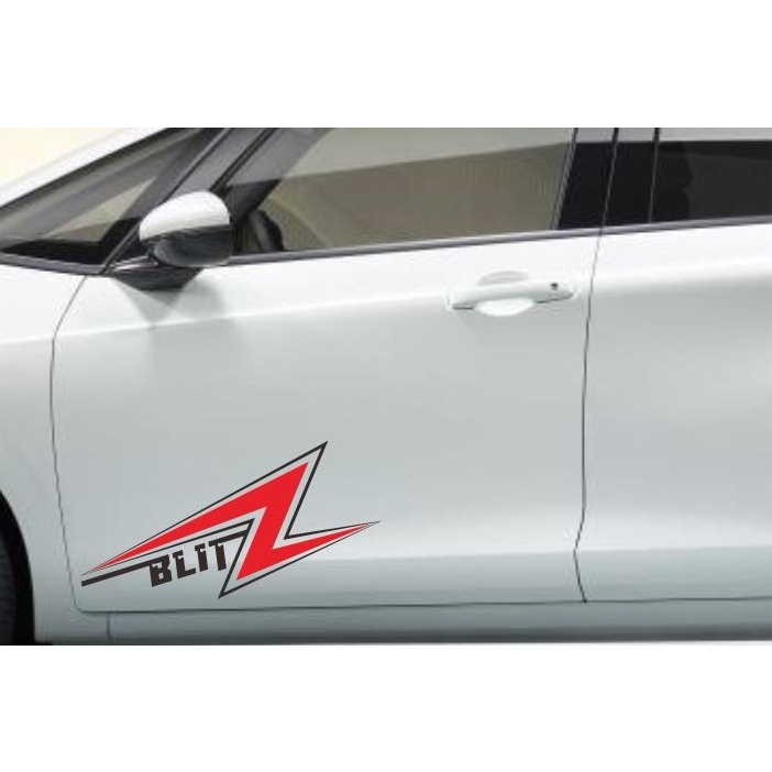 stiker mobil keren cutting sticker mobil blitz stiker variasi pintu keren