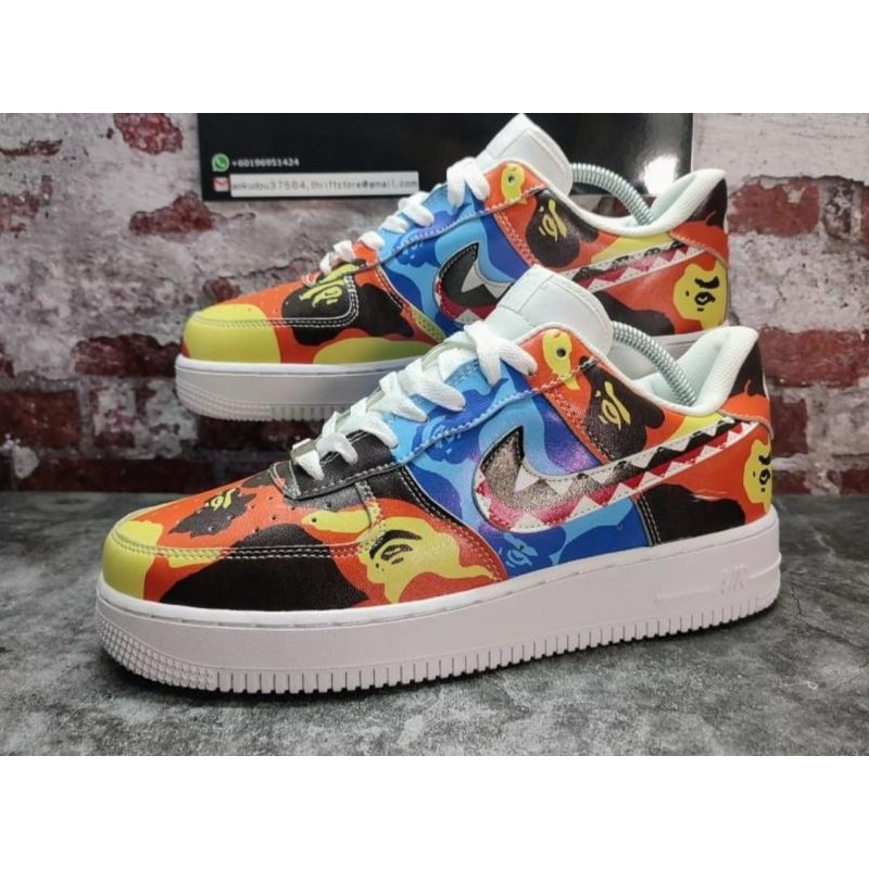 Nike Air Force 1 X BAPE Second Original