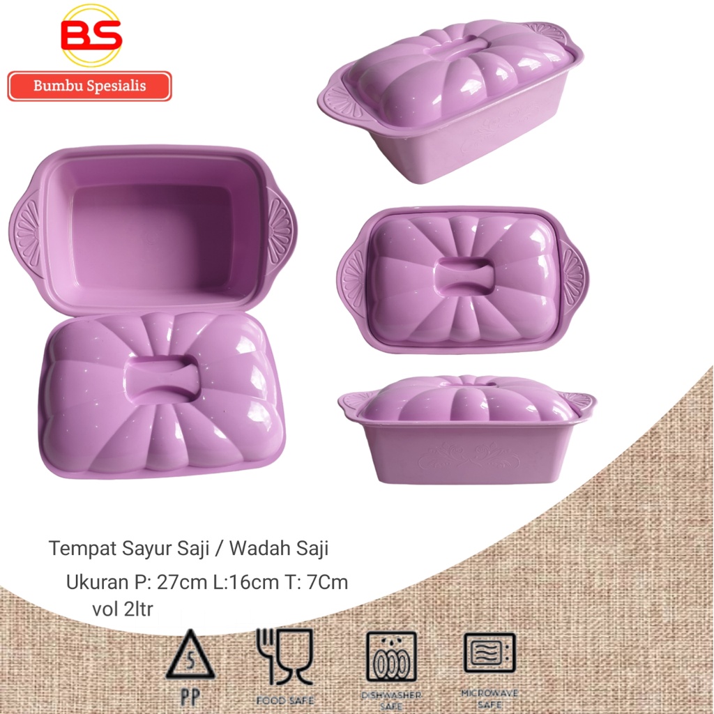 Food Storage /  Tempat Penyimpanan Makanan Penutup Sayuran / Per 12 Pcs / Selusin