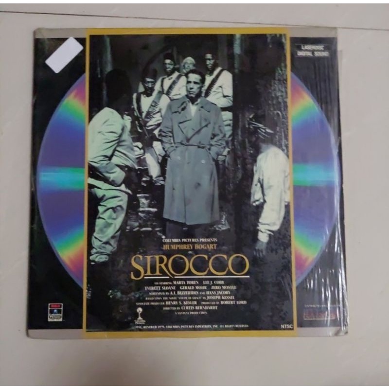 Kaset Laser disc Sirocco