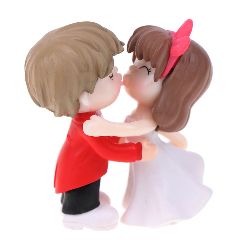 Miniatur Pasangan Romantis Untuk Taman Peri Rumah Boneka