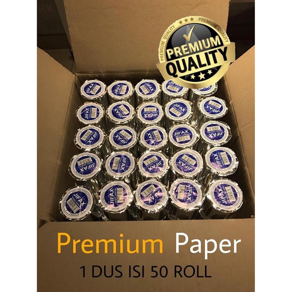 

Kertas Kasir Thermal 80 x 80 mm 1 DUS LEBIH MURAH