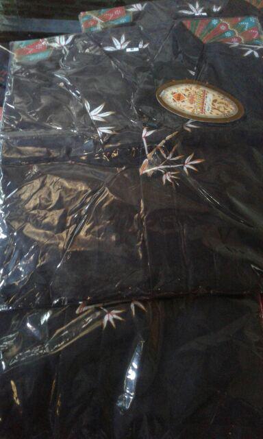 Couple Batik Kipas Seragam Atasan Kantor