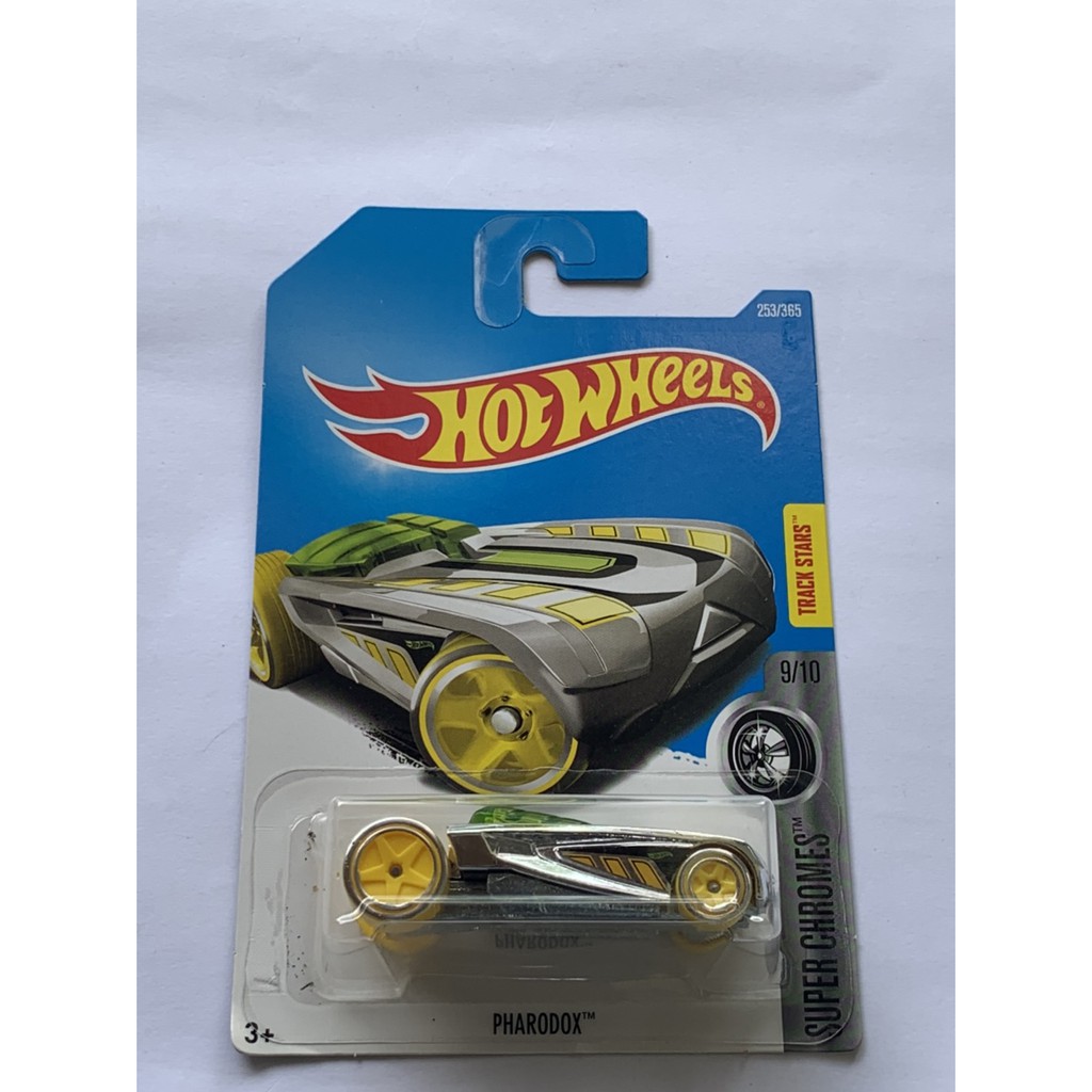 HOT WHEELS HOTWHEELS PHARODOX PUTIH SILVER TRACK STARS DIECAST MOBIL MOBILAN ANAK MURAH LANGKA BARU