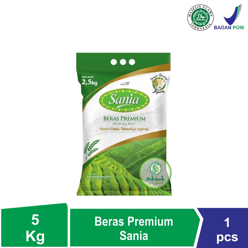 Beras Premium Sedap Wangi / Fortune / Sania 5kg