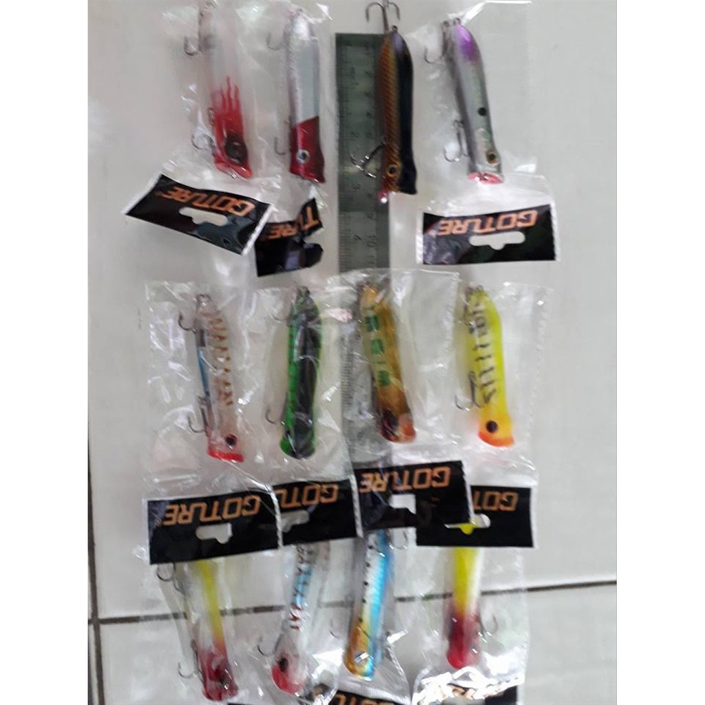 Umpan Popper 8CM 11.6g Fishing / Umpan Casting / Umpan Popper Buat Casting