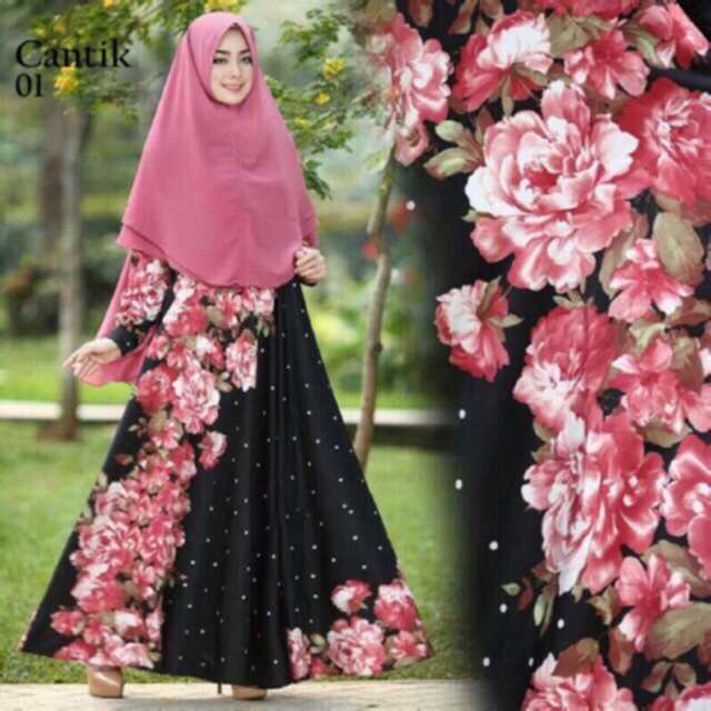 AB Agen Baju Official Shop - Maxi CANTIK gamis syari 