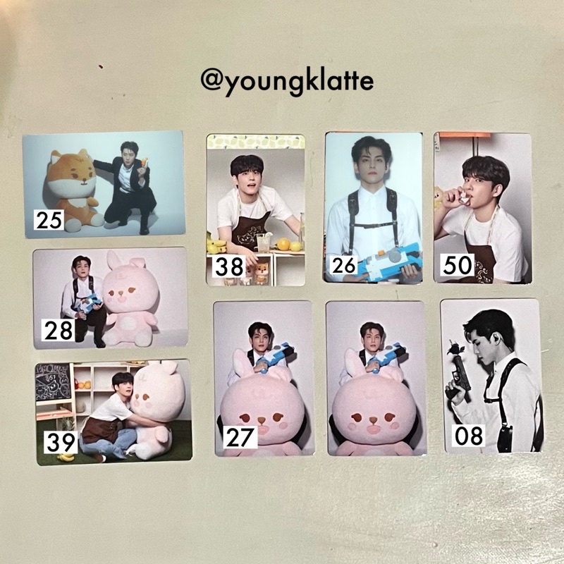 DAY6 EOD BEYOND LIVE TRADING CARD YOUNGK WONPIL DOWOON