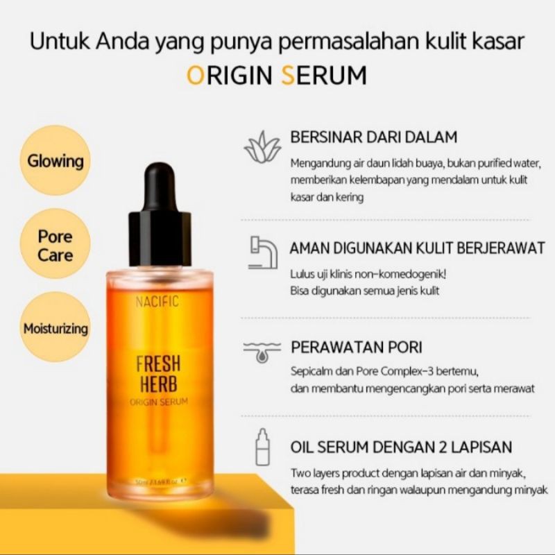 NACIFIC Nutrition Herb Origin Serum 50 mL