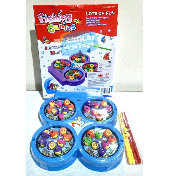 MAINAN FISHING GAME MAGNET MAINAN PANCING IKAN MAGNET ANAK 685-10