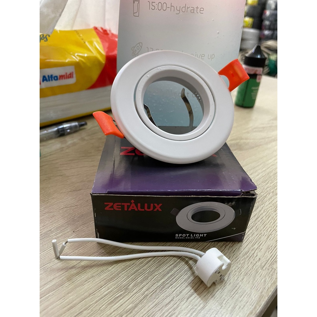 Zetalux Kap Halogen MR16 Rumah Lampu Spotlight DL-112