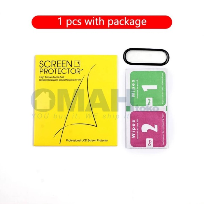 Screen Guard Protector 3D Premium Quality For Xiaomi Mi Band 5 dan Mi Band 6 Anti Gores Layar