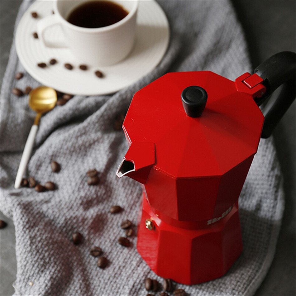 Moka Pot Kopi Teh Teko Stovetop Filter Espresso Coffee Maker