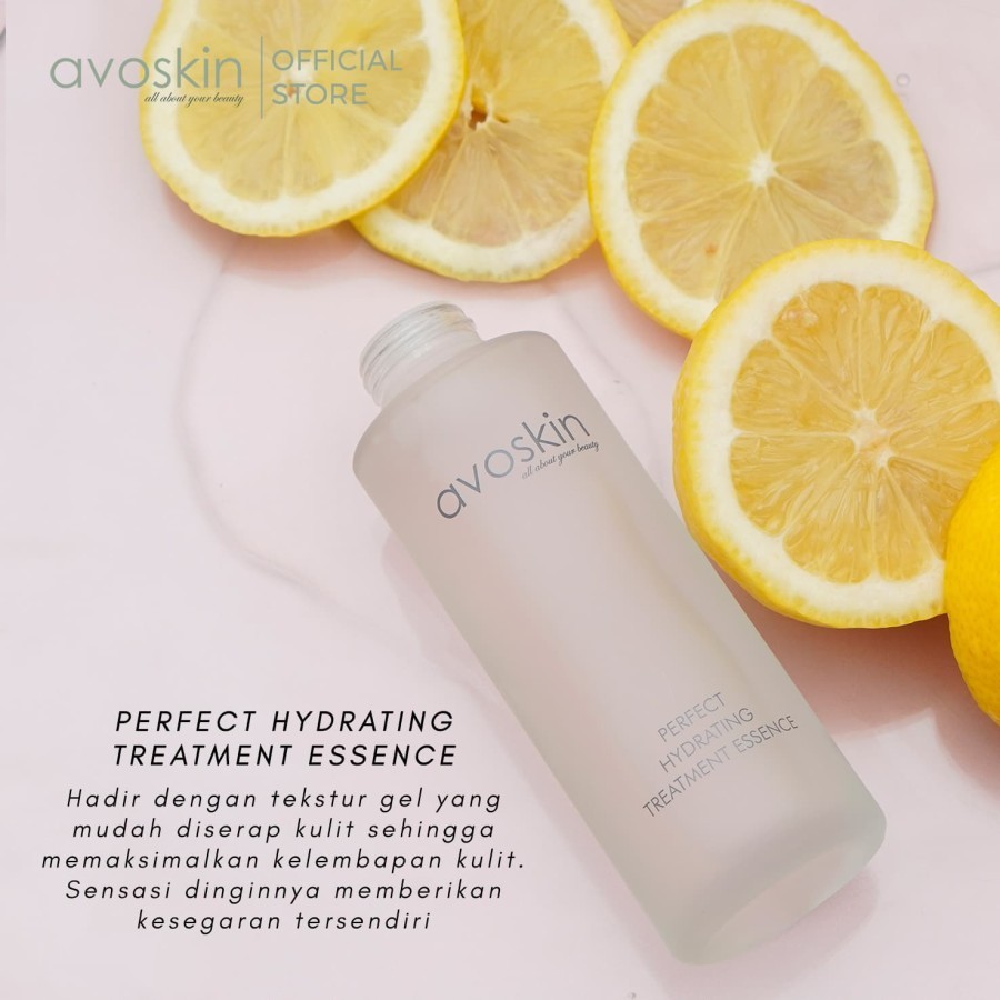 AVOSKIN Perfect Hydrating Treatment Face Essence - Essence Pelembab Pencerah Perawatan Wajah