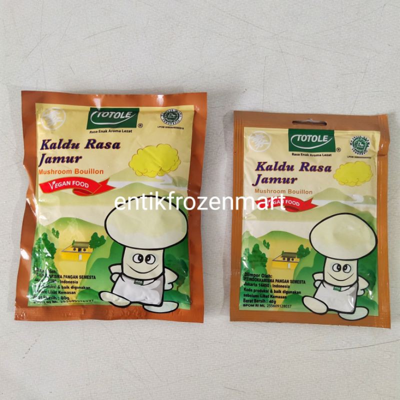 

Totole Kaldu Jamur 40gr dan 80gr