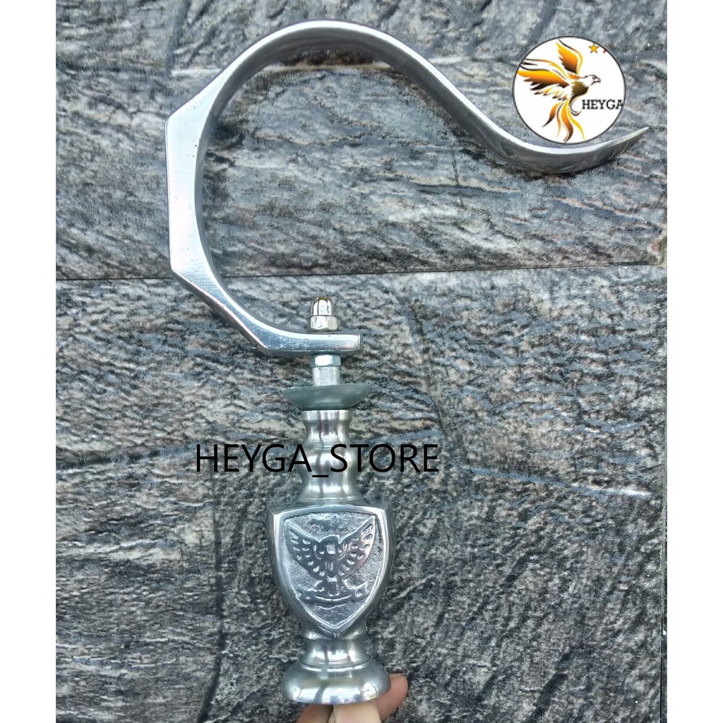 GANTUNGAN REPLIKA BNR NON LIPAT STAINLES + PION GARUDA SANGKAR KANDANG BURUNG MURAI LOVEBIRD