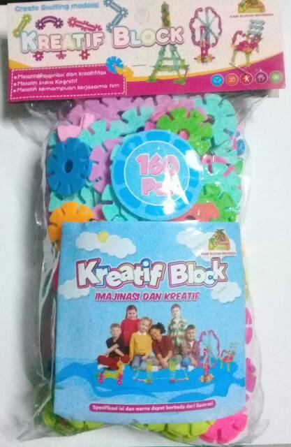 [Terbaru] Kreatif Block Puzzle Tazos 150pcs