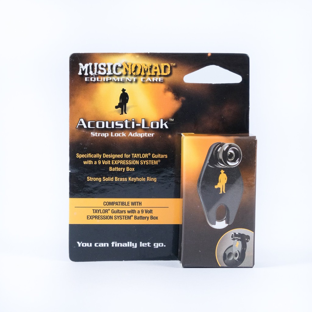 MUSIC NOMAD Acousti-Lok Strap Lock Adapter for TAYLOR® Guitars