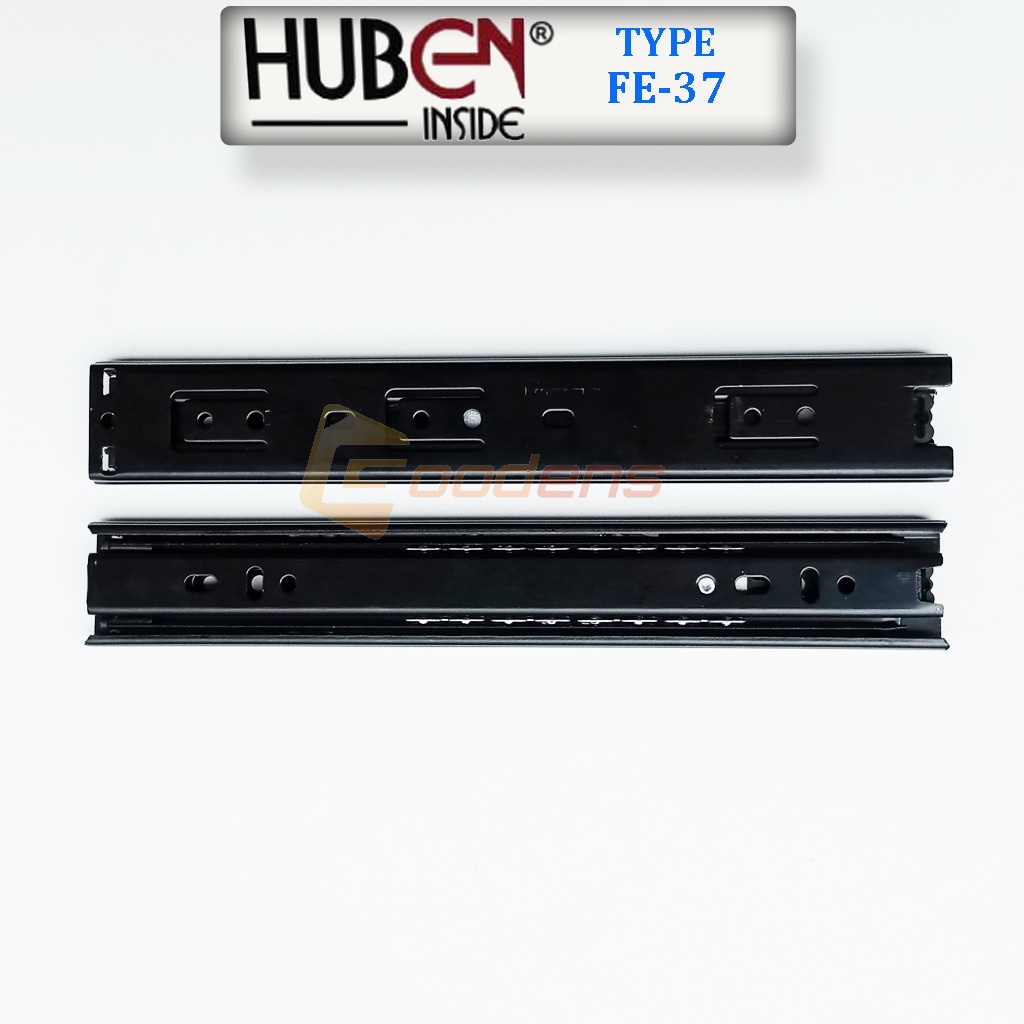 Huben FE-37 40cm Rel Laci Full Extension Double Track