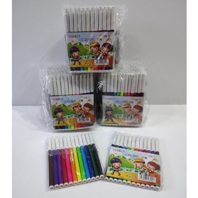 

Spidol Warna /Spidol Kecil 12 warna 828