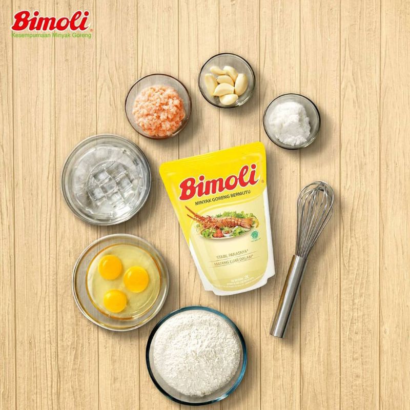

Minyak Goreng BIMOLI 2 Liter|Bimoli Pouch 2 lt|Minyak Bimoli 2lt