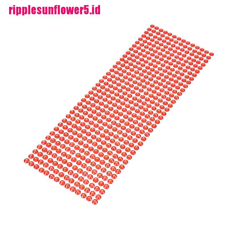 # Kaos T-Shirt Wanita Lengan Pendek Motif Print #504pcs / set Berlian Imitasi bling Ukuran 6mm Untuk Dekorasi Mobil / Handphone / pc diy