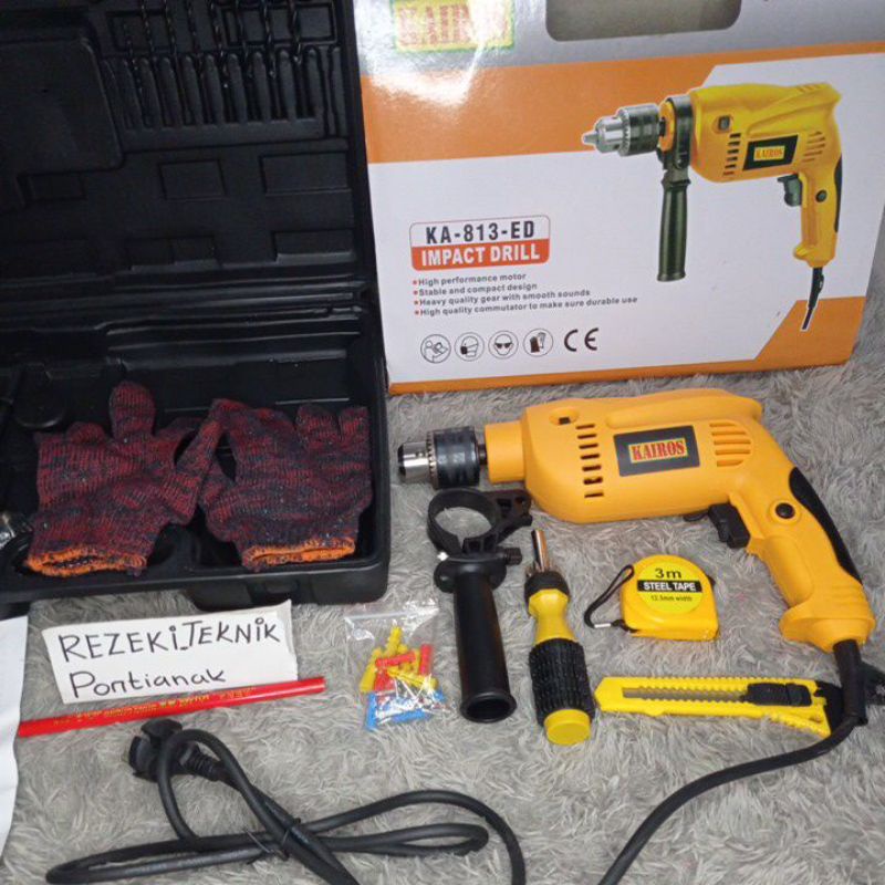 Mesin Bor Listrik Beton 13MM KAIROS Set
