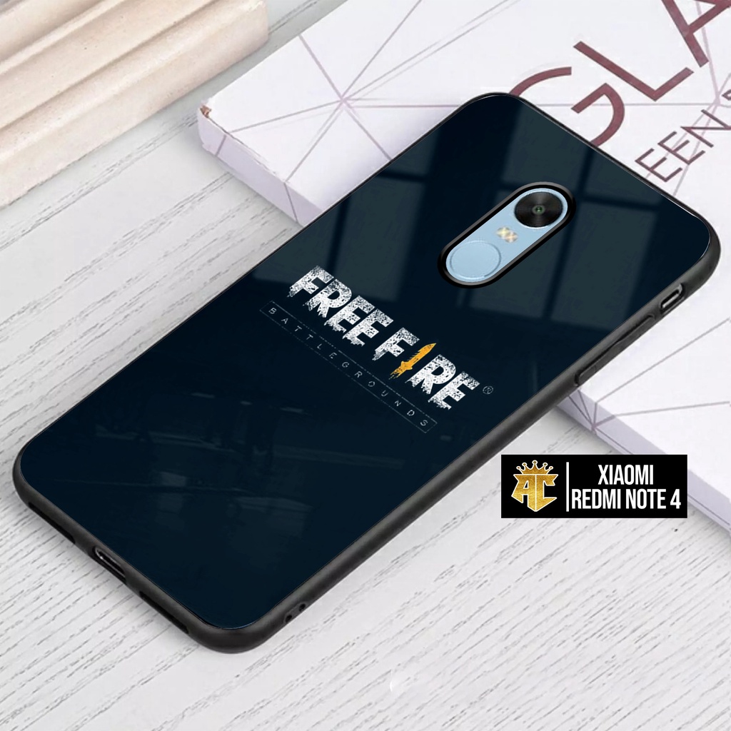 CASE XIAOMI REDMI NOTE 4 / NOTE 4X - Casing REDMI NOTE 4 / NOTE 4X Terbaru AERO CASE [ MOTIF GAME FF