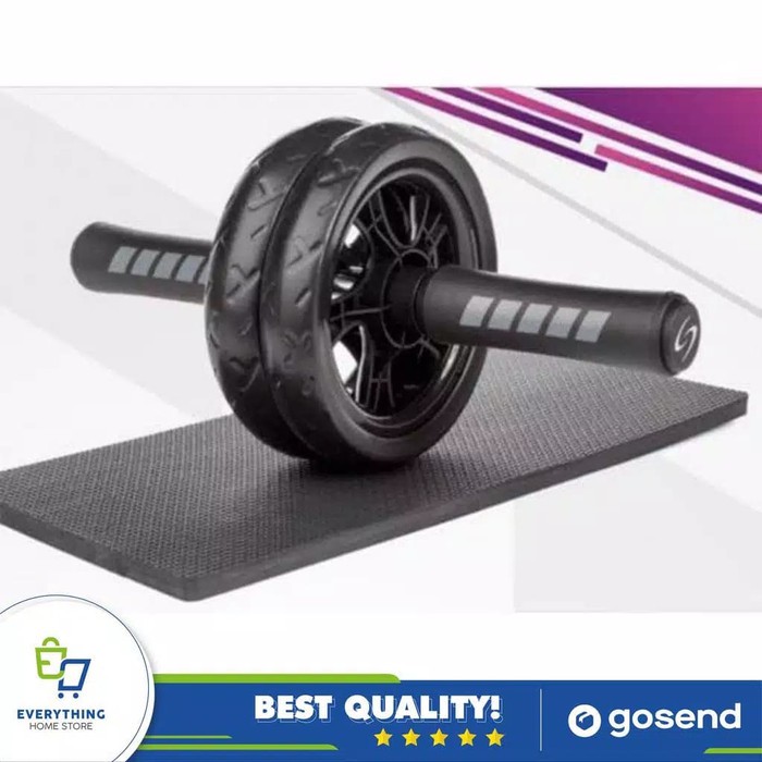PRODUK BERMUTU wheel shaper alat olahraga perut gym roda buat bentuk perut sixpack