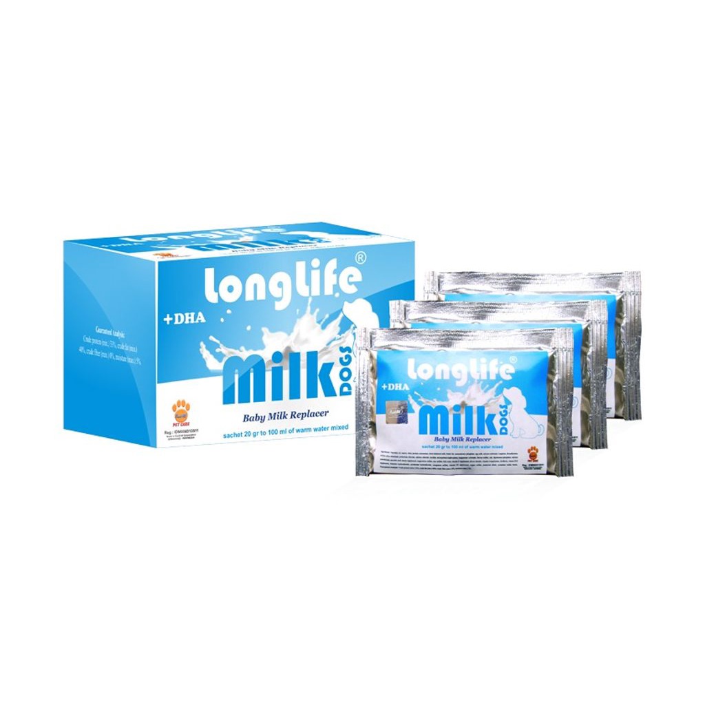 Susu Anjing LONG LIFE 20 Gram / Dog Milk Murah