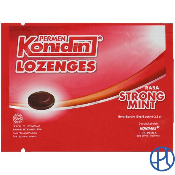 KONIDIN LOZENGES ISI 6 BUTIR ALL VARIANT MINT STRONG MINT