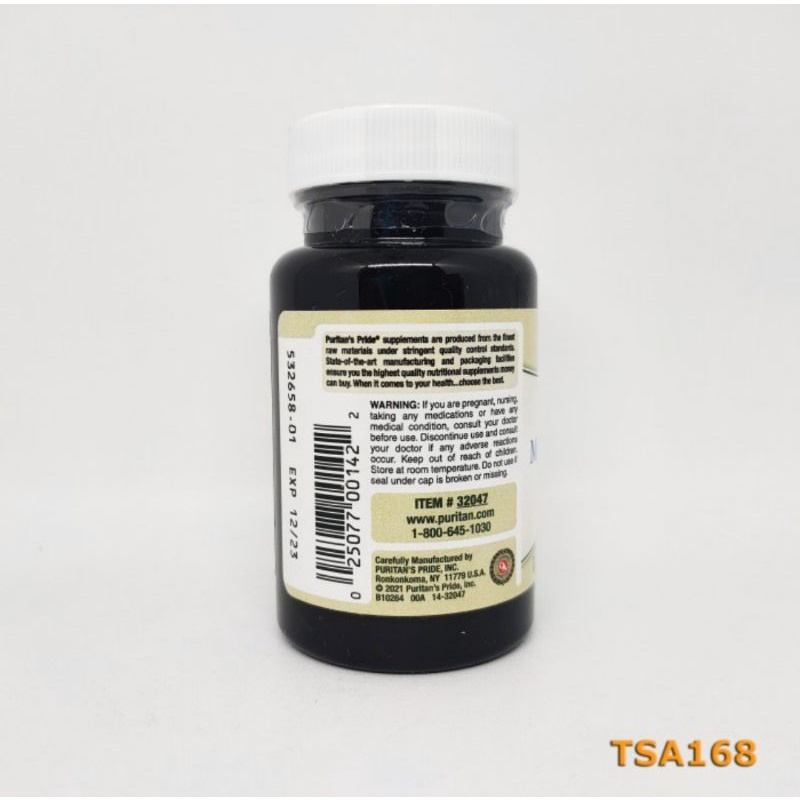 Puritan Vitamin B12 B-12 Methylcobalamin 2500 mcg 120 Tab Puritan's
