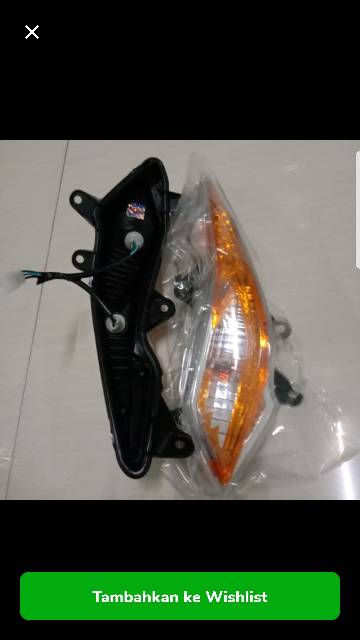 lampu sen depan/ front wi ker Assy blade 11+ inner