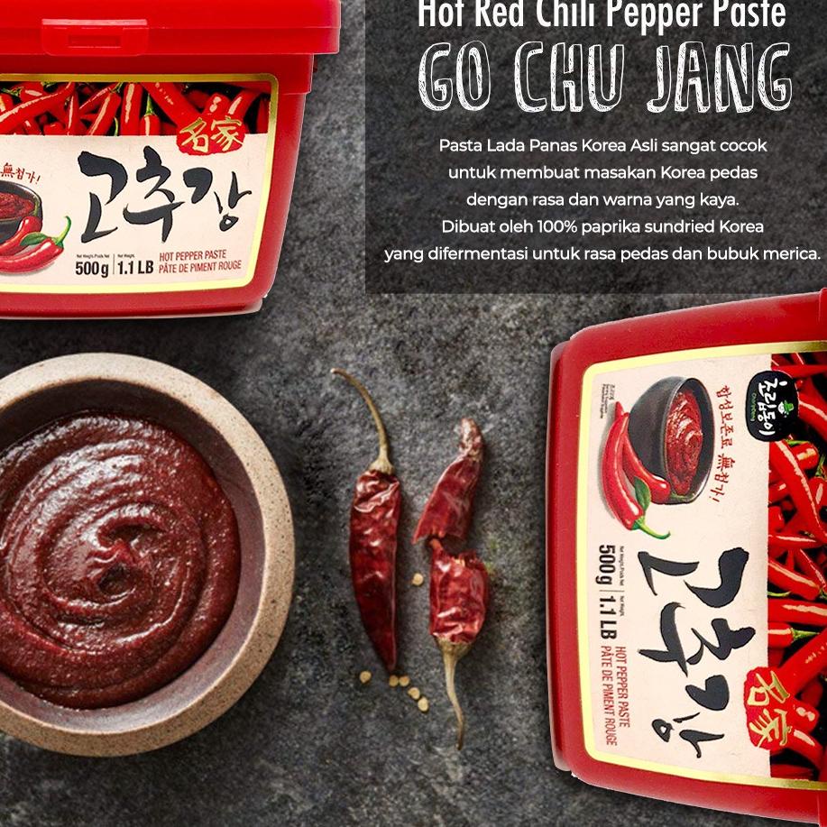 

Terbaik Choripdong Pepper Paste Gochujang - Pasta Cabe 500g 시