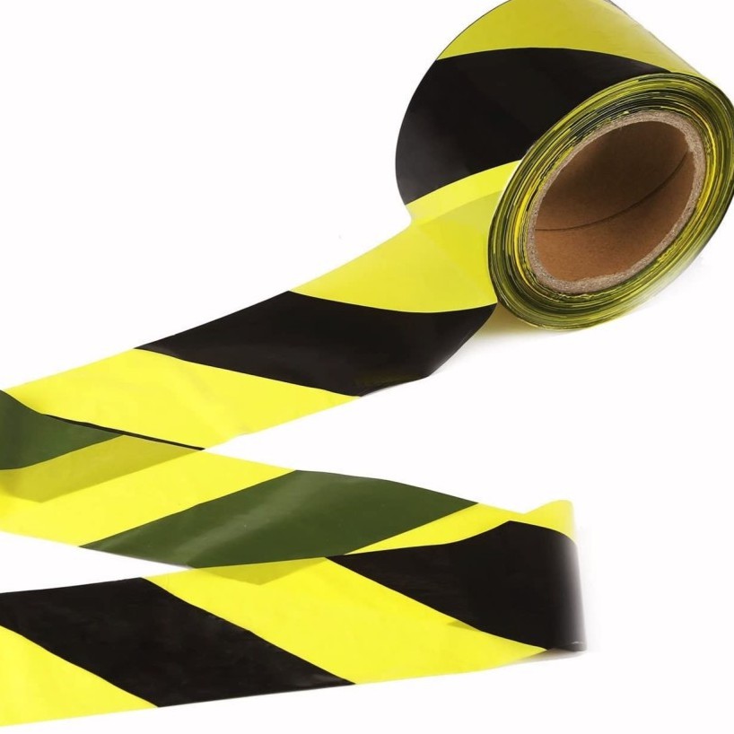 

BESGARD Pita Pembatas / Barricade Yellow Black 3" X 300 Meter - 7020511