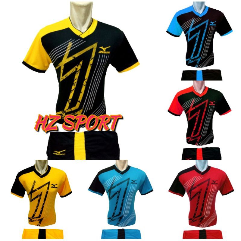 BAJU VOLLY MIZUNO JERSEY BOLA FUTSAL KAOS OLAHRAGA MURAH ...