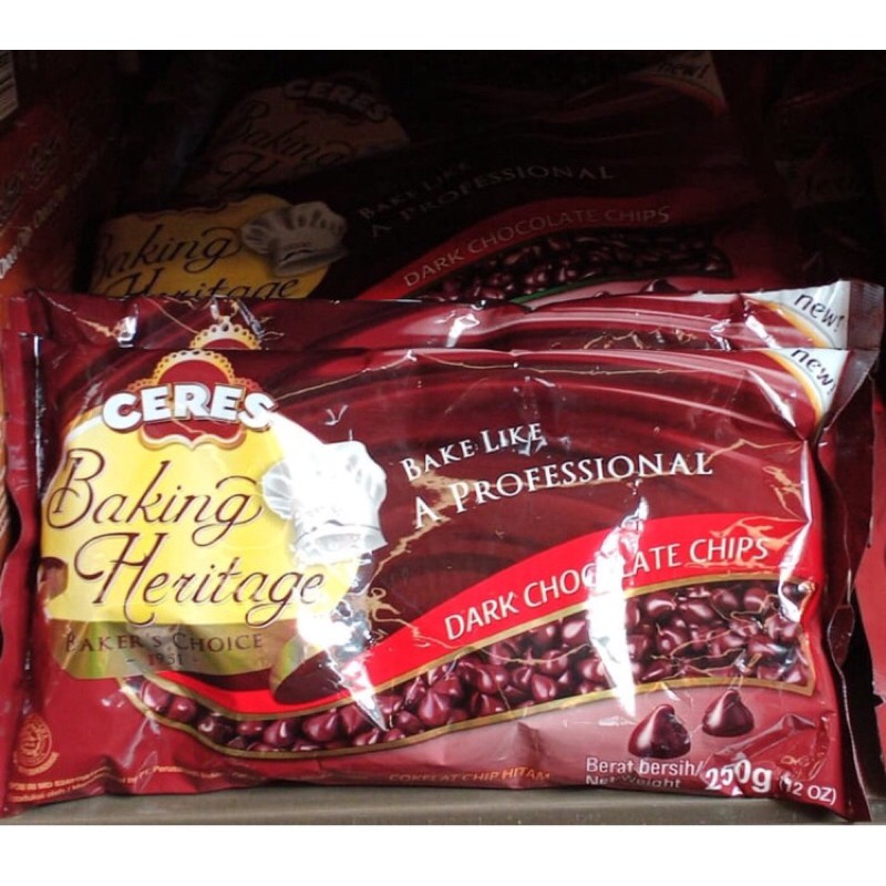 

ceres baking heritage dark chocolate 250gr