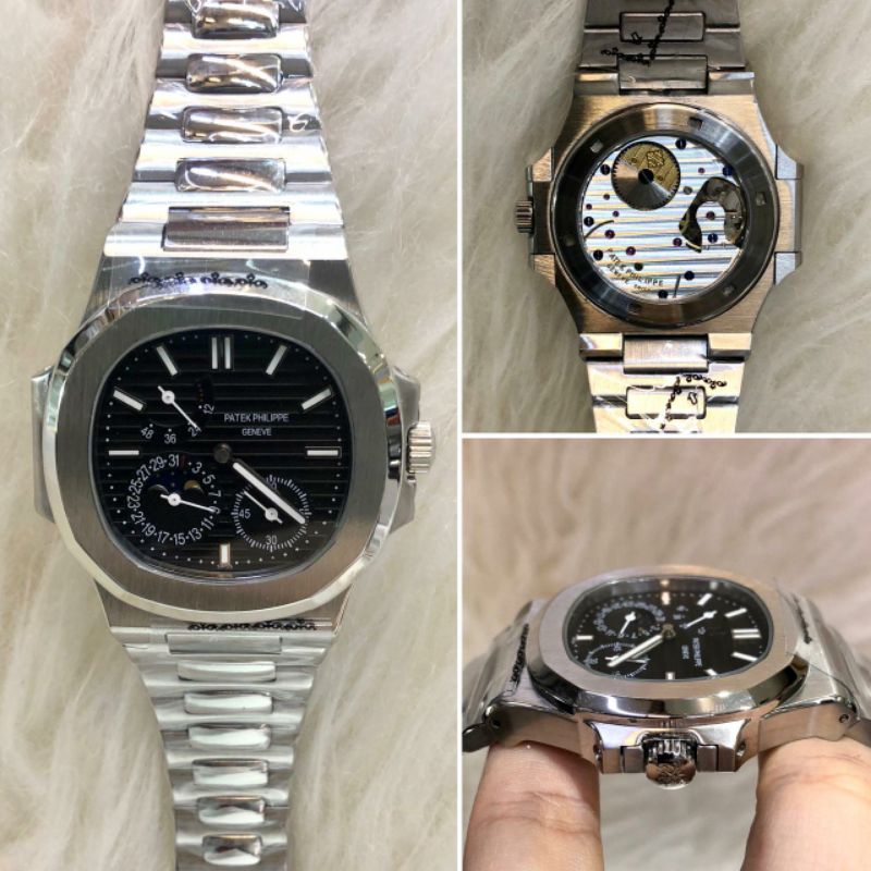 Jam Tangan Patek Autometic Crono Aktif Super Premium Graden AAA - Jam Tangan Pria Patek Autometic - 