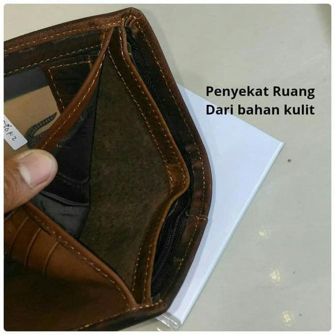 Dompet Pria Kulit Asli Merk Lacoste.