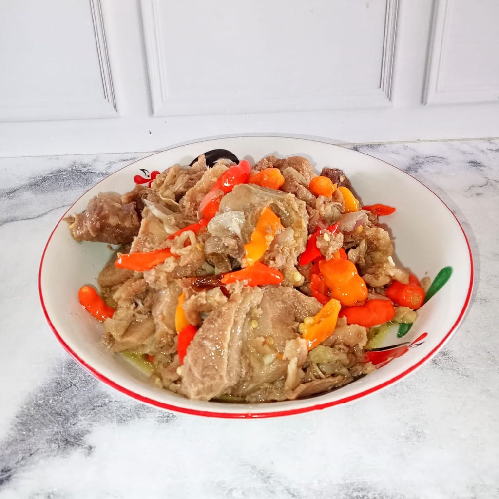 

Tumis Tetelan Sapi Pedas